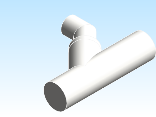 Fitting Wye Tee Reducing ASAHI AMERICA Proline PRO45 SDR33 BWxBWxBW