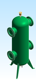 Flanged Hydraulic Separators Hydro Separator Caleffi NA548