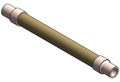Flexible Hose Connector Metraflex Bronze SxS