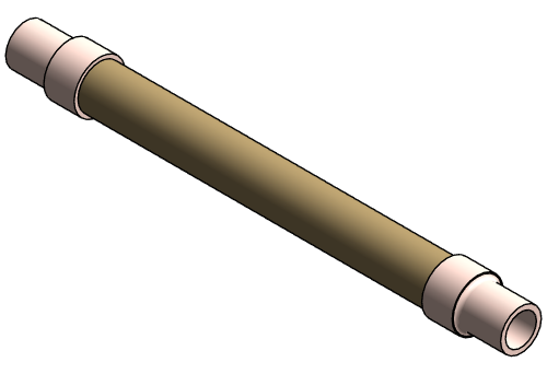 Flexible Hose Connector Metraflex Bronze SxS