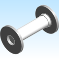 Flexible Hose Pump Connector Long Standard Metraflex FLGxFLG