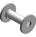 Flexible Hose Pump Connector Medium Standard Metraflex FLGxFLG