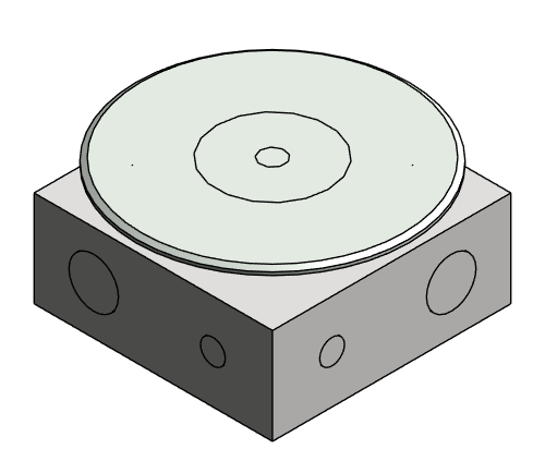 Floor Box OmniBox Series Wiremold 885B Steel