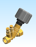 Flow Set Balancing valve Caleffi 130