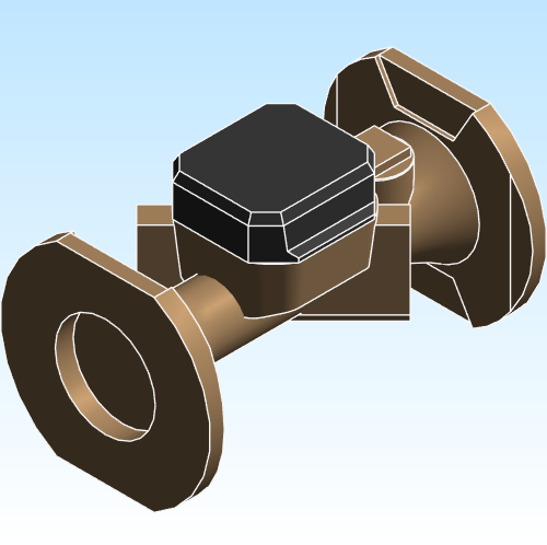 Flow Meter Ultrasonic Badger Meter E Series G2 Flanged