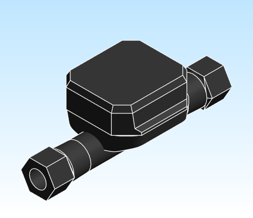 Flow Sensor Ultrasonic Badger Meter RS 900w Polymer NPT BSP