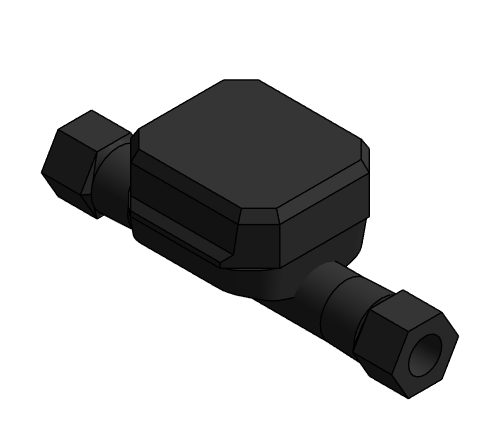 Flow Sensor Ultrasonic Badger Meter RS 900w Polymer NPT BSP