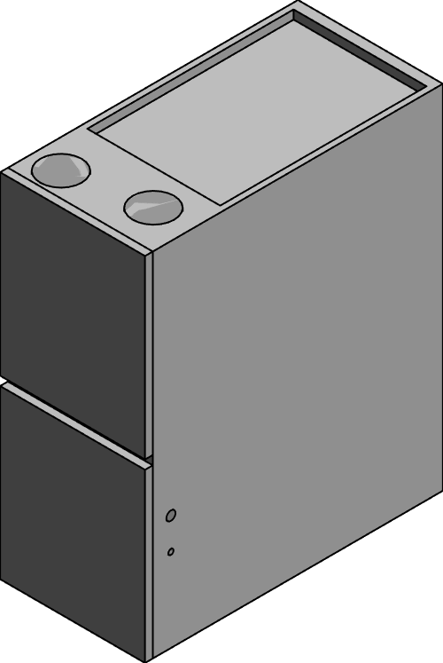 Gas Furnace Rheem Classic Series R801V DZ
