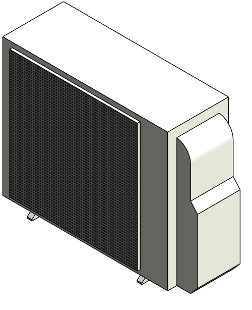 Heat Pump Unit Multi Zone Outdoor Daikin 2MXM