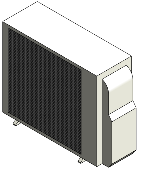 Heat Pump Unit Multi Zone Outdoor Daikin 4MXM