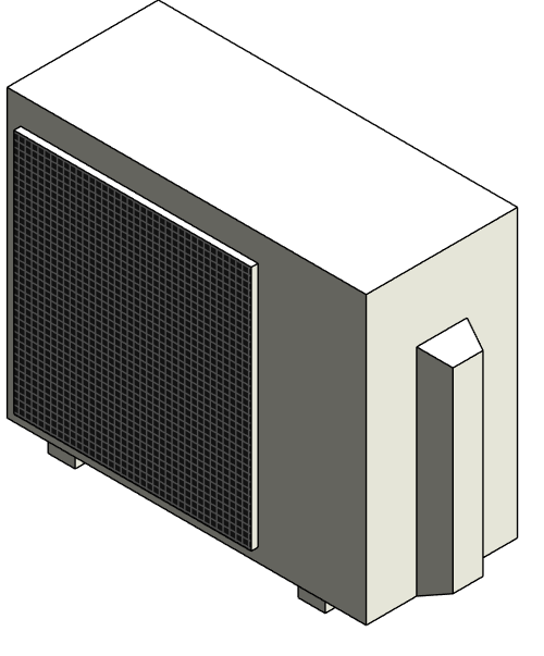 Heat Pump Unit Single Zone Outdoor Daikin RXQ