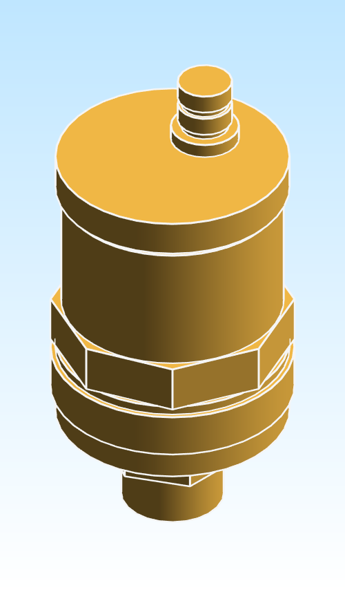 High Performance Auto Air Vent DISCALAIR Caleffi Brass 551
