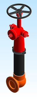 Hydrant 3 Way KENNEDY VALVE K17