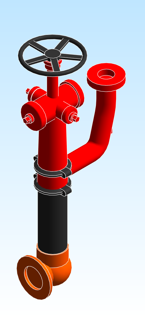 Hydrant 4 Way Monitor KENNEDY VALVE K17
