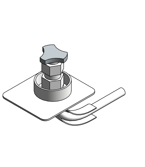 Outlet Box Fixture HOLDRITE HR F
