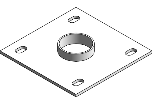 Projector Mount Accessory Chief Plates CMA115