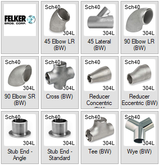 Felker Stainless Steel Fittings