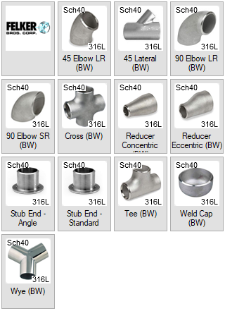 Felker Stainless Steel Fittings
