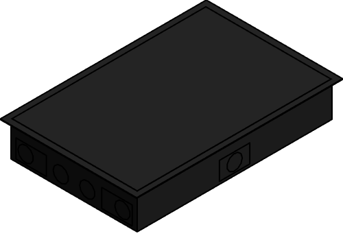 Storage Box PAC527L Series Chief In Wall Mount