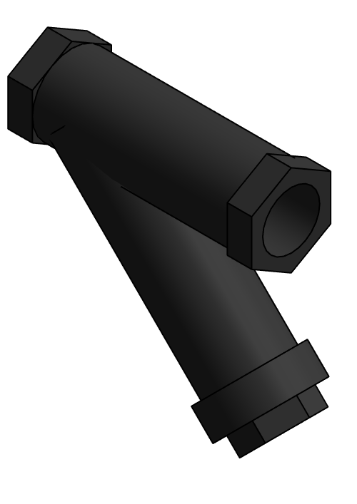 Strainer Y Metraflex Threaded Style S Class 250
