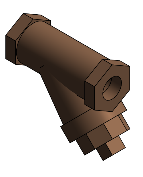 Strainer Y NIBCO Bronze T 221 A