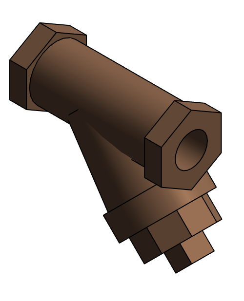 Strainer Y NIBCO Bronze T 222 A