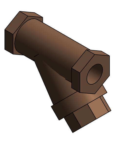 Strainer Y NIBCO Bronze T 222 B