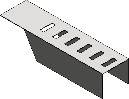 Strap Metal HOLDRITE QS Series U