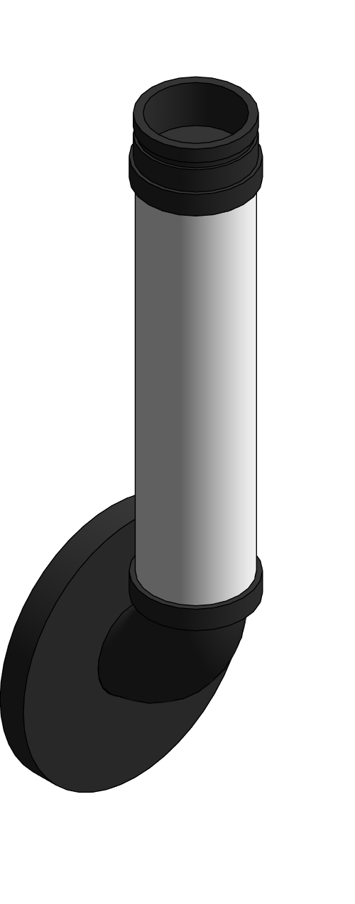 Suction Diffuser Flex Elbow Short Radius 90 Metraflex FLGxIPS