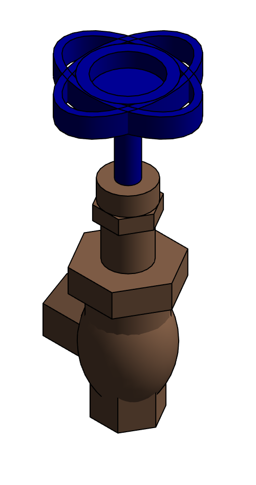 Valve Angle NIBCO Bronze T 375 Y