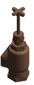 Valve Angle NIBCO Bronze T 381 WK