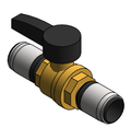 Valve Ball EvoPEX LF Brass