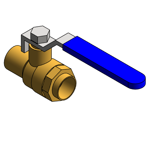 Valve Ball NIBCO Brass S 580 A