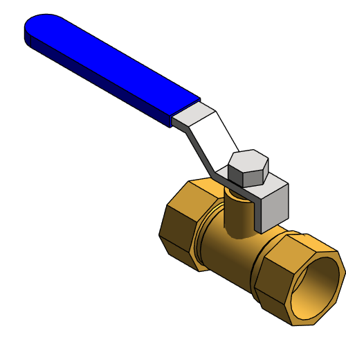 Valve Ball NIBCO Brass T 580 A