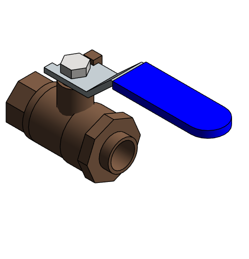 Valve Ball NIBCO Bronze Cast TS 585 70