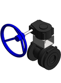 Valve Ball NIBCO Carbon Steel F 515 CS F 66 FS Gear