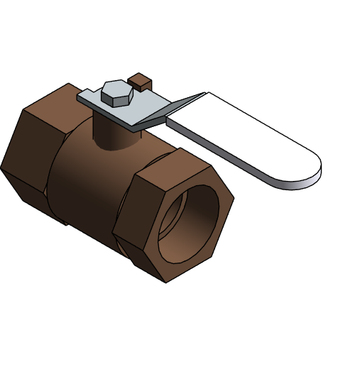 Valve Ball NIBCO Conventional Port T 580 66 LF