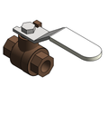 Valve Ball NIBCO Lead Free Bronze T 685 66 LF