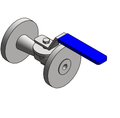 Valve Ball NIBCO Stainless Steel F 530 S6 R 66 FS Handle