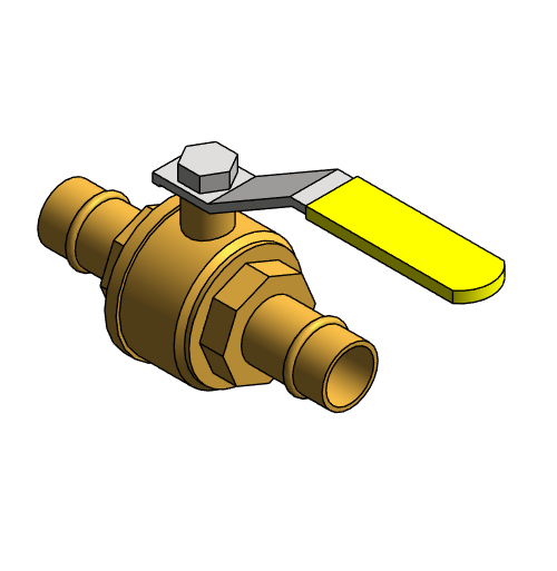 Valve Ball NIBCO Webstone Brass 8170W