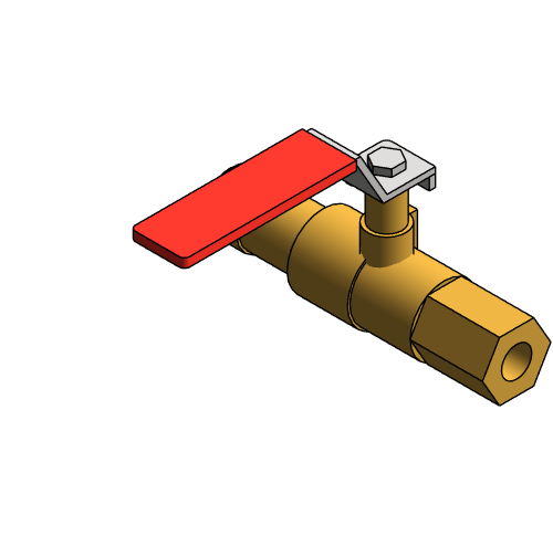 Valve Ball SharkBite Brass LF PEXxFNPT