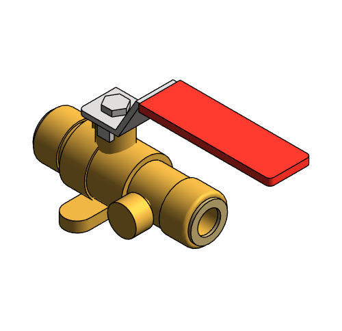 Valve Ball SharkBite LF Drain Vent Mount PEXxPEX