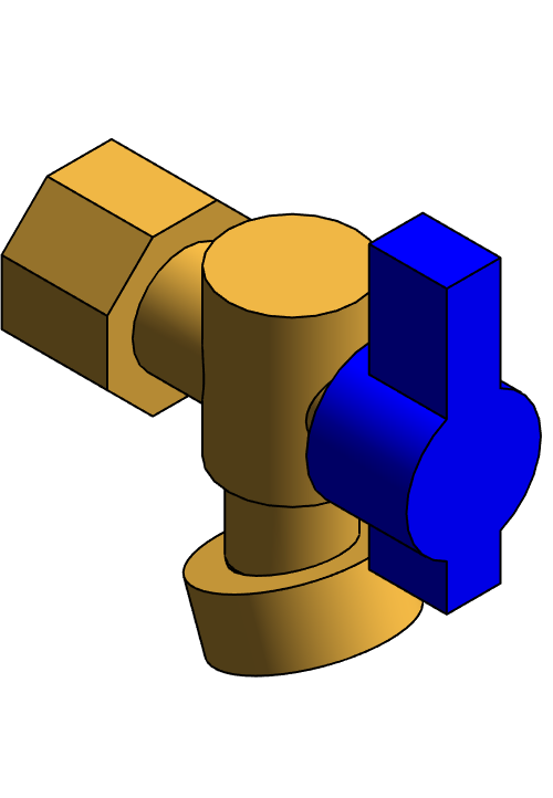 Valve Boiler Drain NIBCO Brass QT73X