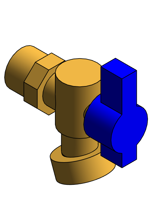 Valve Boiler Drain NIBCO Brass QT74X