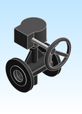 Valve Butterfly NIBCO Ductile Iron FD5775 Flange Gear