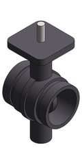Valve Butterfly NIBCO Ductile Iron GD4775 Metric Groove Bare