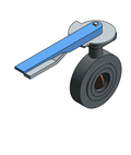 Valve Butterfly NIBCO Ductile Iron LD2000 Lug Handle