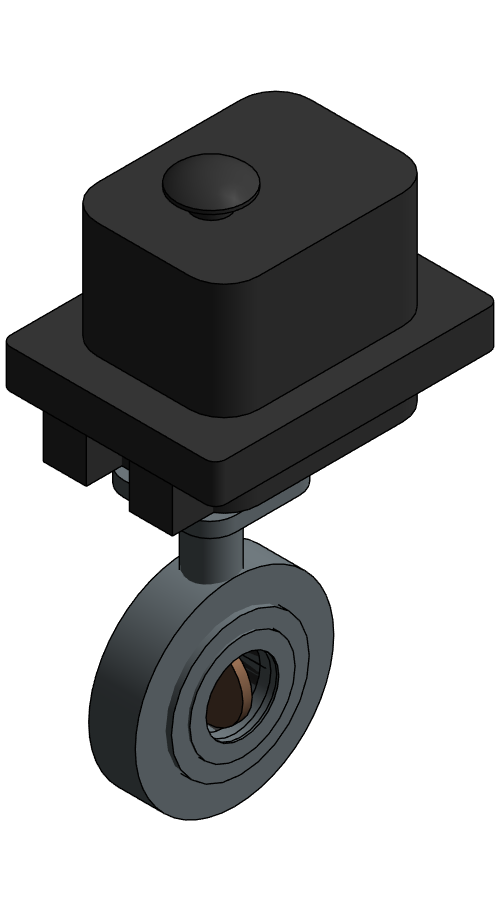 Valve Butterfly NIBCO Ductile Iron LDL000 Lug Electric Actuator