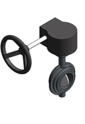 Valve Butterfly NIBCO Ductile Iron WD3222 Wafer Gear