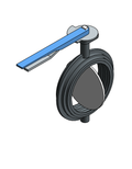 Valve Butterfly NIBCO Ductile Iron WDL110 Wafer Handle